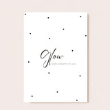 Glow - Greeting card