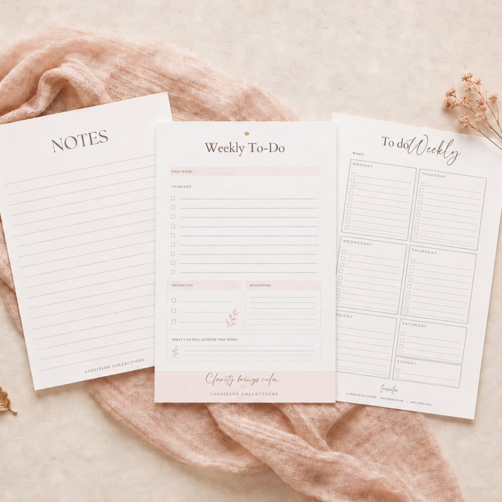 Printable - Weekly Planner Set