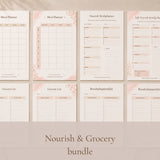 Nourish Planning & Grocery Bundle