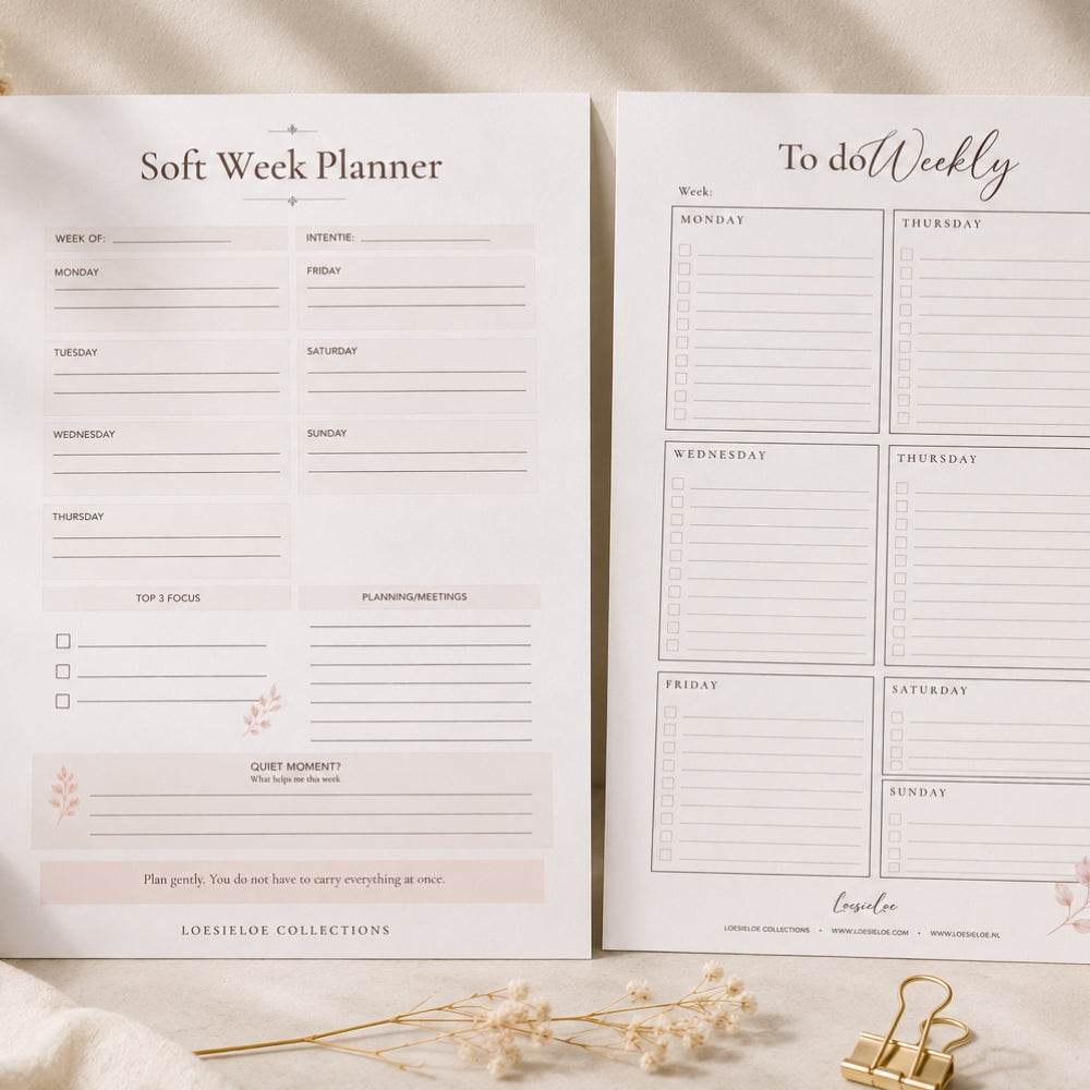 Soft Week Planner