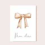 Mon chéri - Greeting card