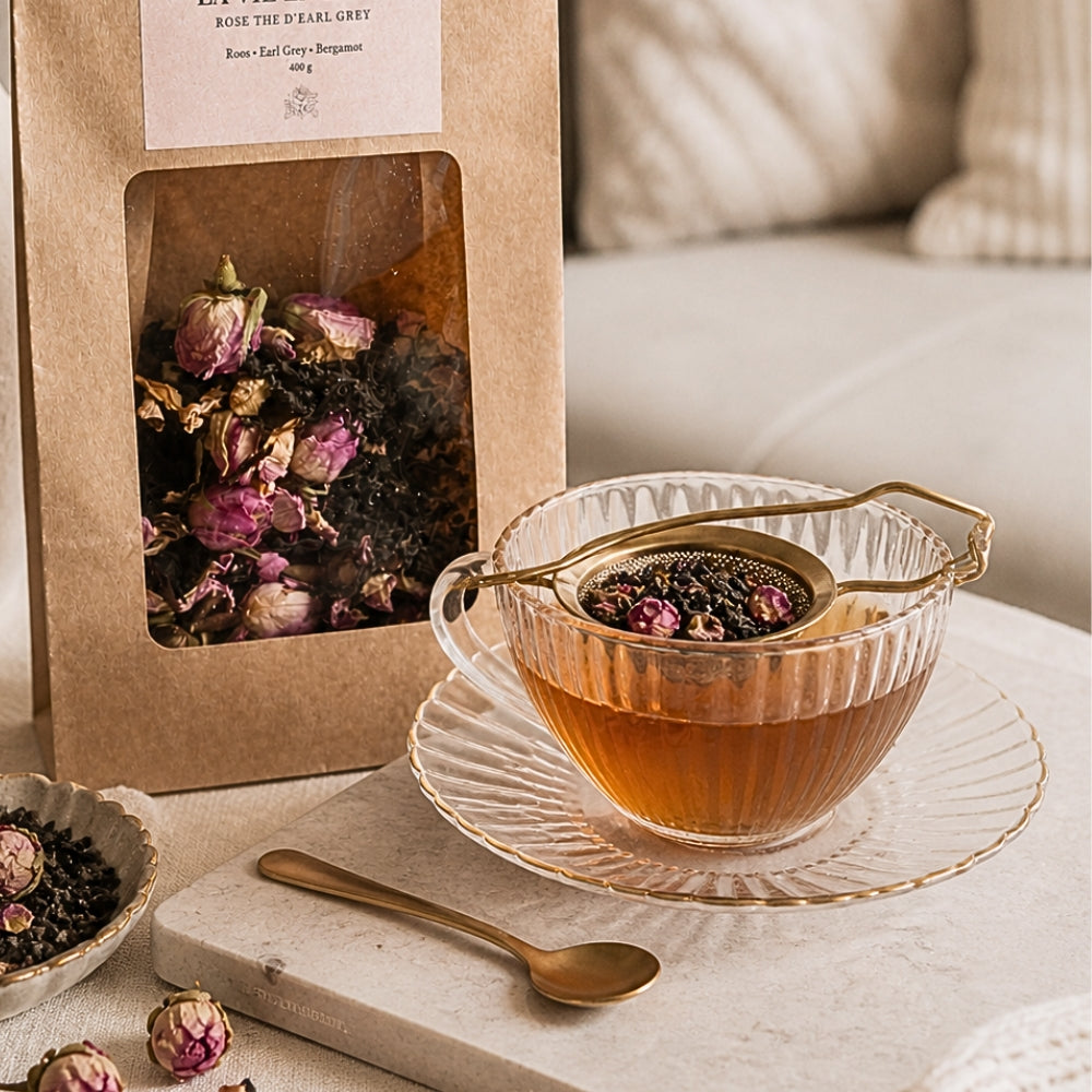 La Vie en Rose – Earl Grey Thé - Pouch