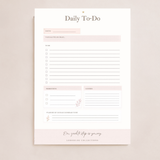 Printbare - Daily To-Do lijst Set