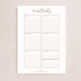 Printable - Basic To-Do Set